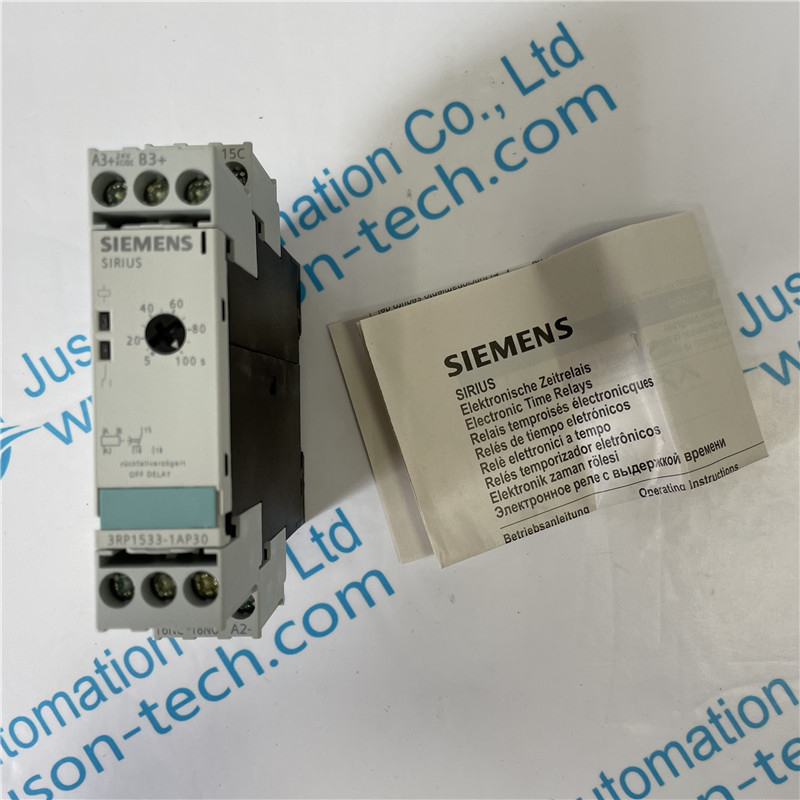 SIEMENS Time Relay 3RP1533 1AP30 Timing Relay Delay 1 Change Over