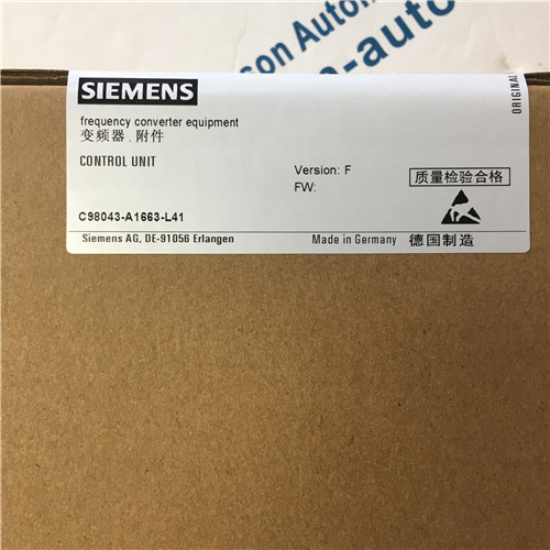 Siemens 6RY1233-0DA04 GATING AND POWER SUPPLY C9843-A1663-L41