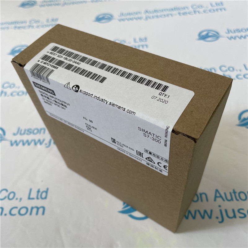 SIEMENS Digital I/O Module 6ES7323-1BL00-0AA0 SIMATIC S7-300, Digital module SM 323, isolated, 16 DI and 16 DO, 24 V DC, 0.5 A, Total current 4A, 1x 40-pole