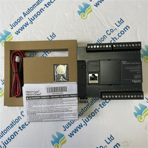 Schneider PLC programmable controller TM221C24T Logic controller, Modicon M221, 24 IO transistor PNP