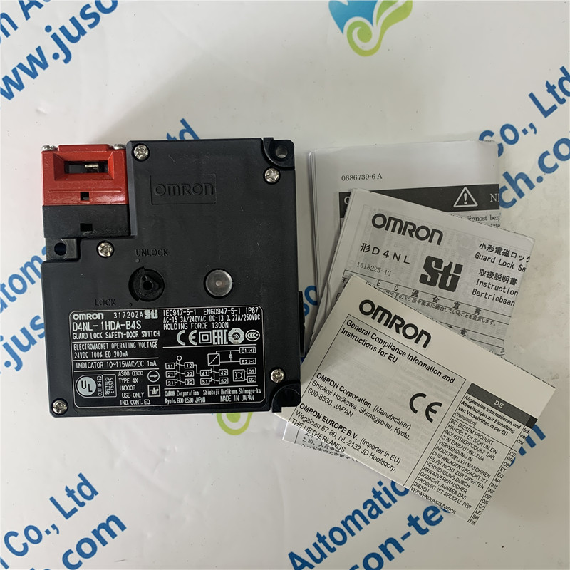 OMRON safety switch sensor D4NL-1HDA-B4S