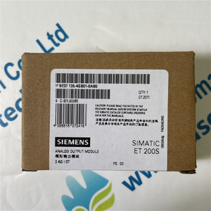 SIEMENS analog output module 6ES7135-4GB01-0AB0 SIMATIC DP, Electronics module for ET 200S, 2 AO I 15 mm width, +/-20mA; 13 bit+sign, 4..20mA;