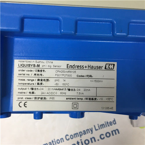 Endress+Hauser CPM253-MR8105 Sensor