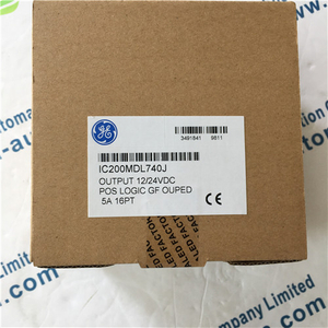 GE PLC axis displacement sensor module IC200MDL740