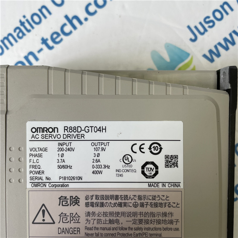 OMRON AC Servo Controller R88D-GT04H