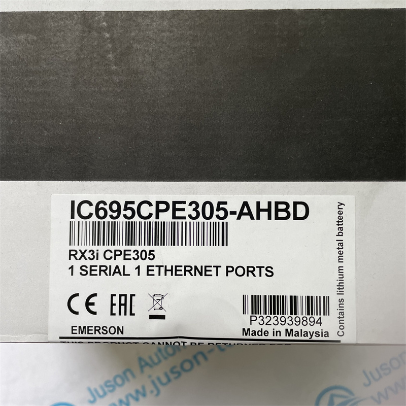 EMERSON input module PLC spare parts IC695CPE305