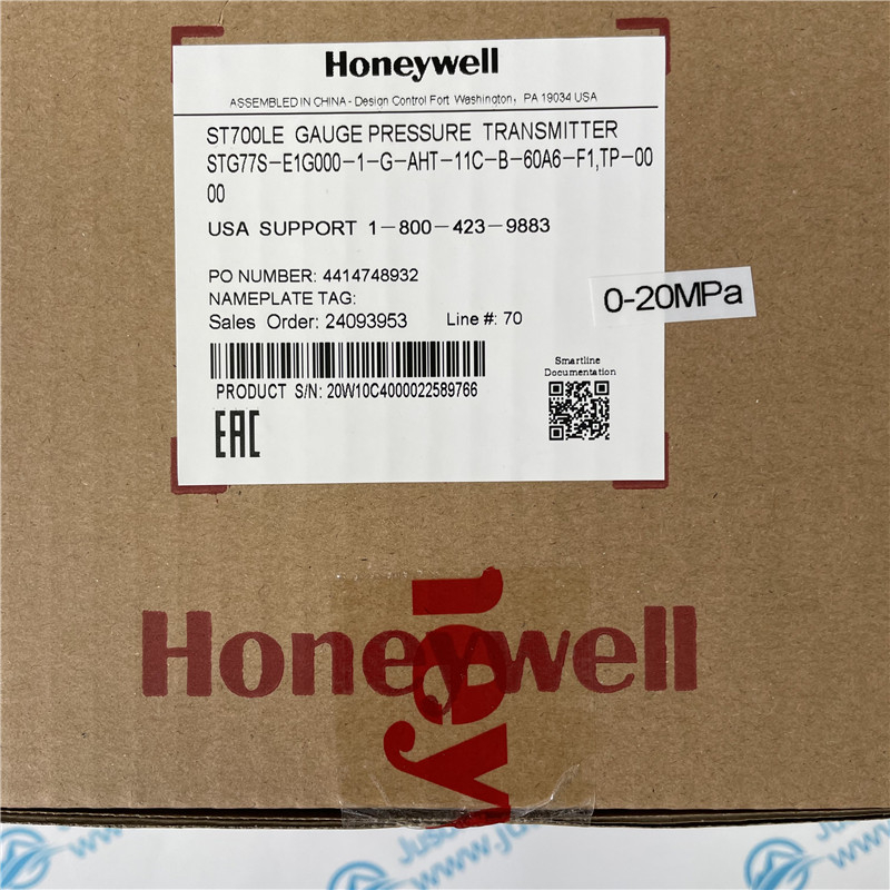 Honeywell Transmitter STG77S-E1G000-1-G-AHT-11C-B-60A6-F1,TP-0000 - Buy ...