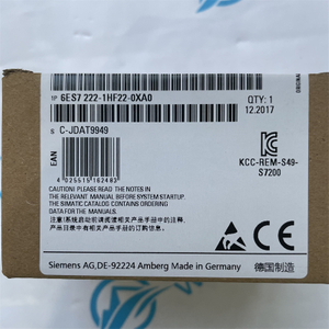 SIEMENS digital output module 6ES7222-1HF22-0XA0 SIMATIC S7-200, Digital output EM 222, only for S7-22X CPU, 8 DA (relay outputs), 2A