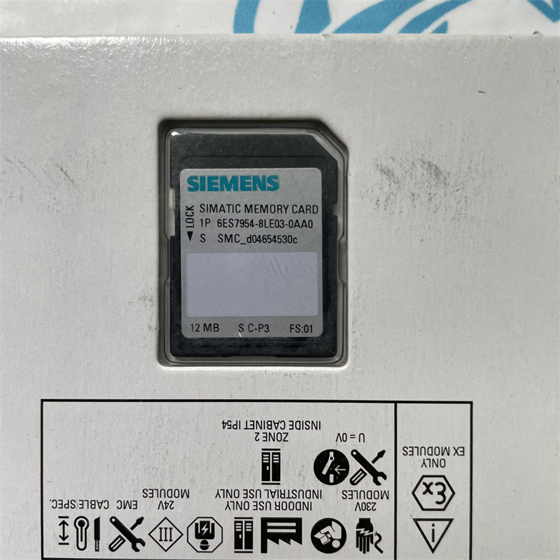 SIEMENS memory card 6ES7954-8LE03-0AA0 