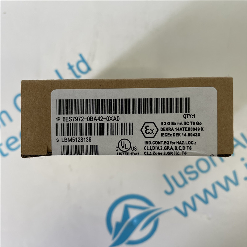 SIEMENS data bus plug 6ES7972-0BA42-0XA0 SIMATIC DP, Connection plug for PROFIBUS up to 12 Mbit/s with inclined cable outlet, 15.8x 54x 39.5 mm (WxHxD)