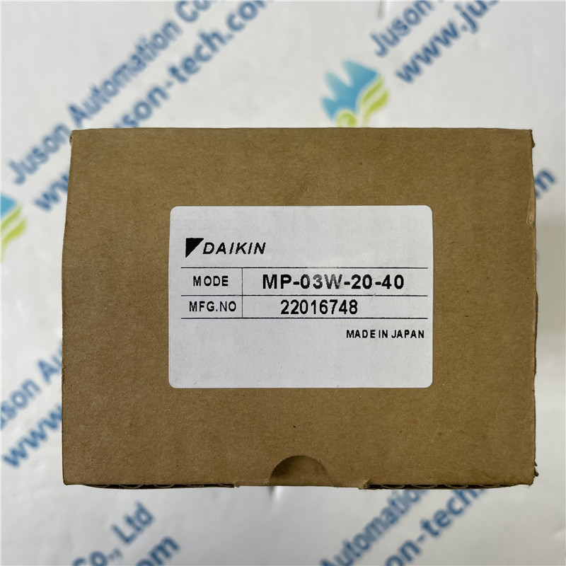 Daikin Hydraulic Valve MP-03W-20-40