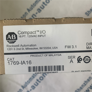 Allen Bradley PLC input and output module 1769-IA16 