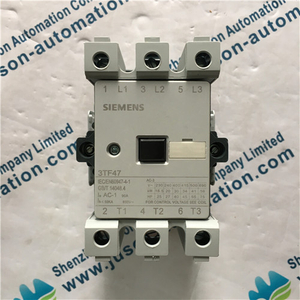 Siemens 3TF4722-0XU0 Contactor AC 50 HZ, 240 V AC3 400 V 63 A 30 kW AUX. contacts: 2 NO + 2 NC size 3 screw connection