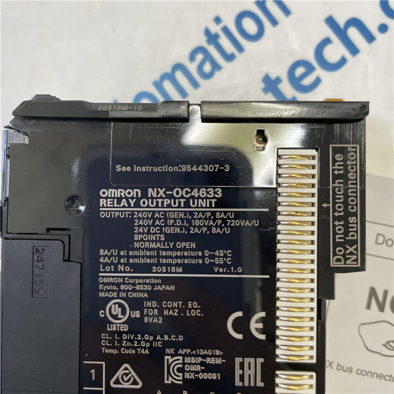 OMRON Relay Output Unit NX-OC4633