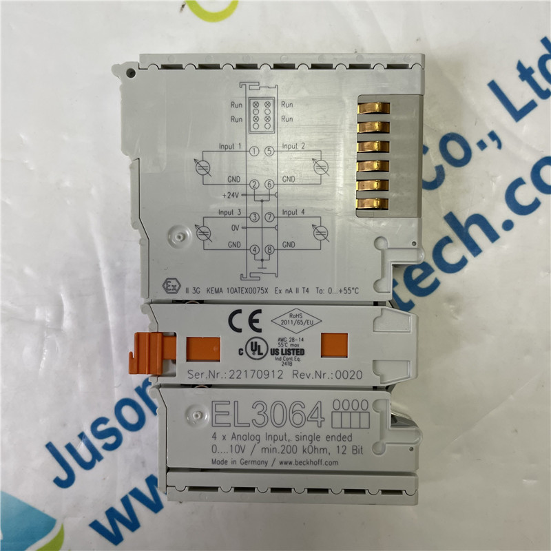 BECKHOFF terminal module EL3064