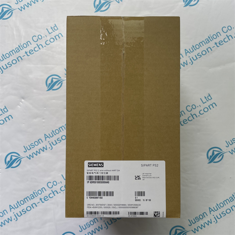 SIEMENS Intelligent Valve Positioner 6DR5010-0EG00-0AA0