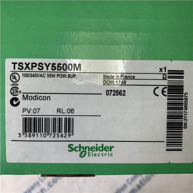 Schneider TSXPSY5500M Module