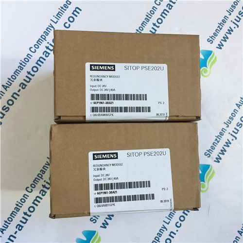 Siemens 6EP1961-3BA21 SITOP PSE202U Redundancy module Input/output: 24 V DC/40 A suitable for decoupling two SITOP power supplies with maximal per 20 A output current