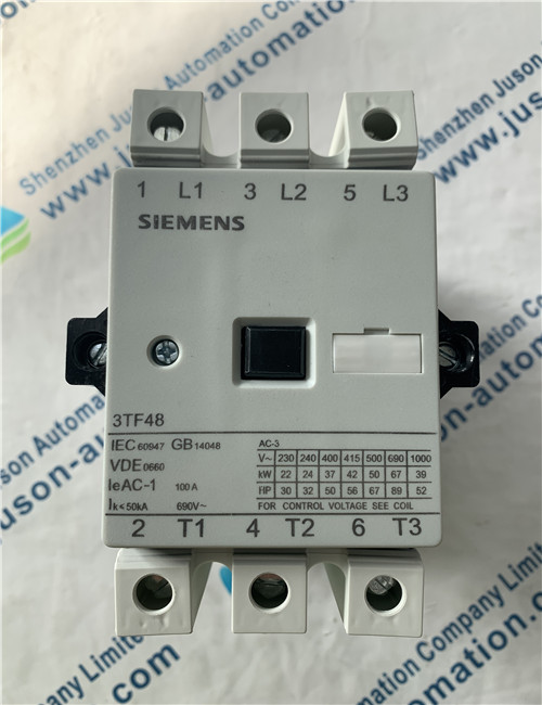 SIEMENS 3TF4822-0XU0 Contactor AC 50 HZ, 240 V AC3 400 V 75 A 37 kW AUX. contacts: 2 NO + 2 NC size 4 screw connection