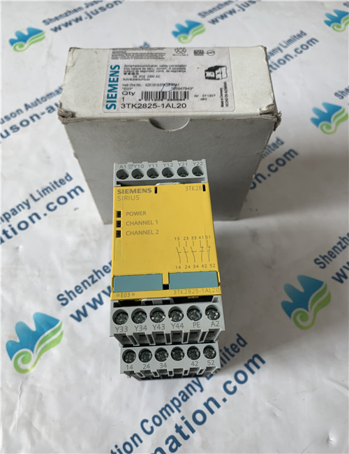 SIEMENS 3TK2825-1AL20 SIRIUS safety relay with relay enabling circuits (EC) 230 V AC
