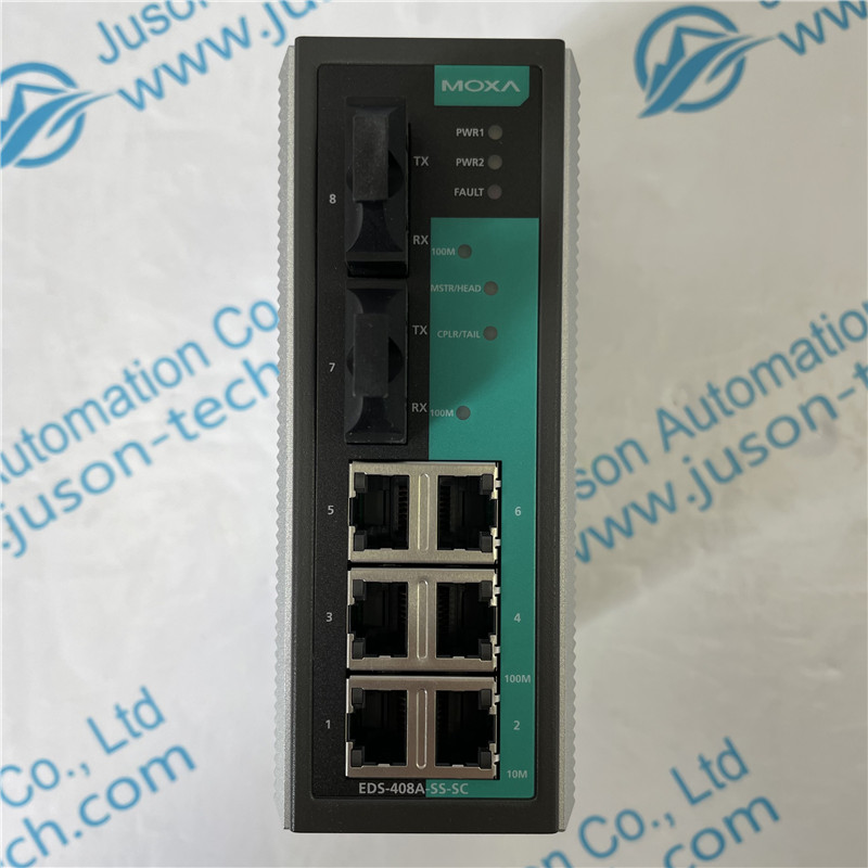 MOXA Industrial Ethernet Switch EDS-408A-SS-SC