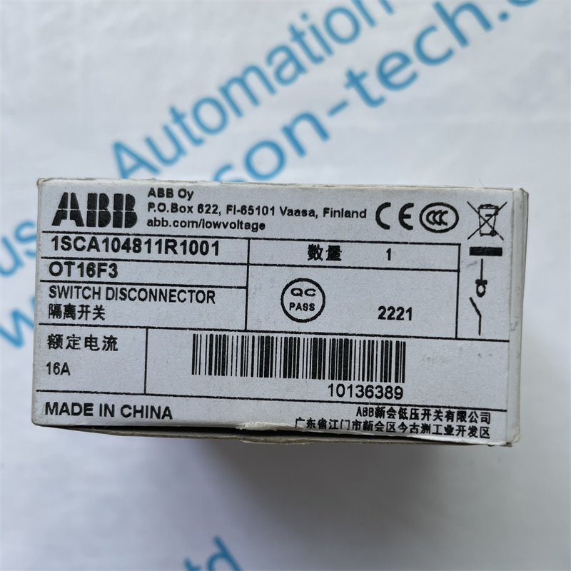 ABB disconnector OT16F3