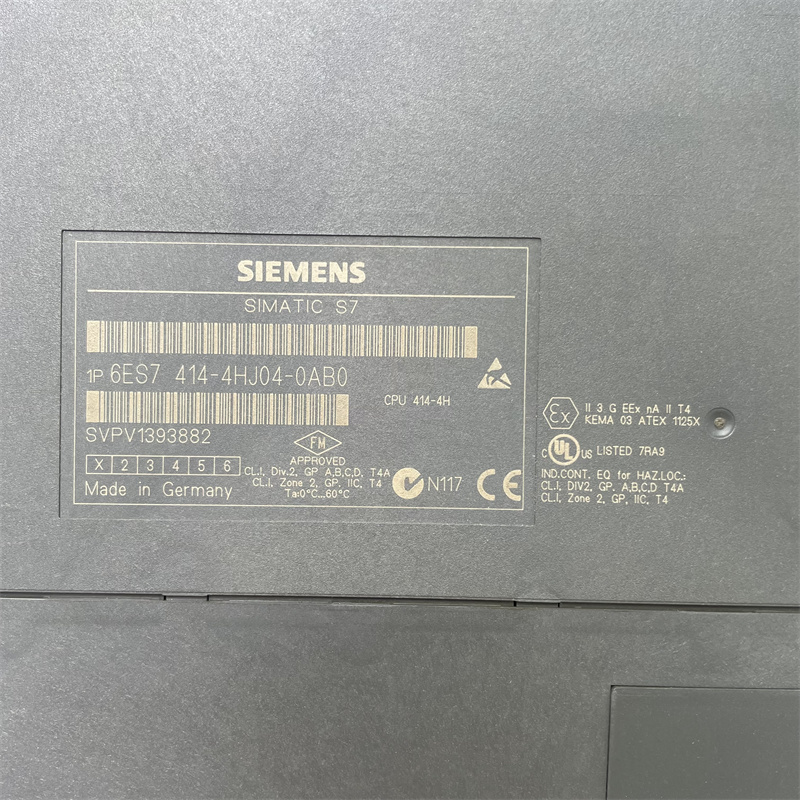 SIEMENS PLC Programmable Controller 6ES7414-4HJ04-0AB0