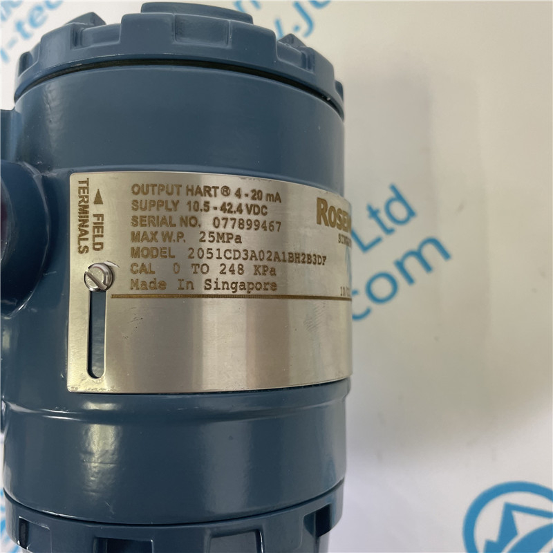 EMERSON Rosemount Pressure Transmitter 2051CD3A02A1BH2B2DF - Buy ...