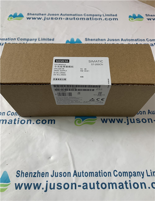 SIEMENS 6ES7216-2AD23-0XB8 SIMATIC S7-200 CN, CPU 226 Compact unit, DC power supply 24 DI DC/16 DO DC, 16/24 KB progr./10 KB data, 2 PPI/user-programmable interface 