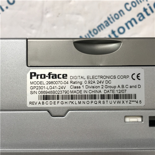 Pro-face GP2301-LG41-24V touch screen