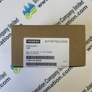 SIEMENS 6EP1334-2BA20 SITOP PSU100S 24 V/10 A Stabilized power supply input: 120/230 V AC, output: DC 24 V/10 A