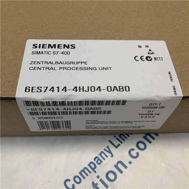 SIEMENS 6ES7414-4HJ04-0AB0 Central processing unit 