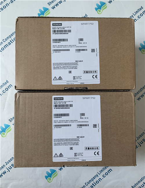 SIEMENS 6DR5010-0NG00-0AA0 SIPART PS2 smart electropneumatic positioner for pneumatic linear and part-turn actuators; 