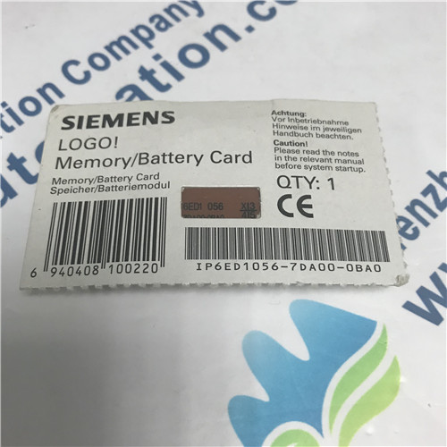 Siemens 6ED1056-7DA00-0BA0 LOGO! Memory/Battery Card Copy and/or know-how protection of LOGO! control program, Buffering of real-time clock up to 2 years,