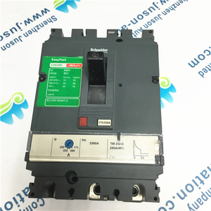Schneider Electric CVS250F 220A  3p circuit breaker EasyPact 36 kA at 415 VAC, 200 A rating thermal magnetic TM-D trip unit, 4P 3d