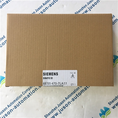 Siemens 6ES5470-7LA11 SIMATIC S5 470 ANALOG OUTPUT MODULE FLOATING 8 OUTPUTS, +- 10 V, 0 TO 20 MA BLOCK DESIGN AVAILABLE AS A SPARE PART ONLY!