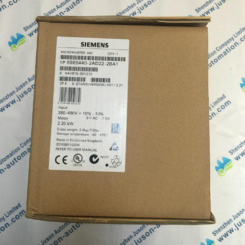 Siemens 6SE6440-2AD22-2AB1 Invertor