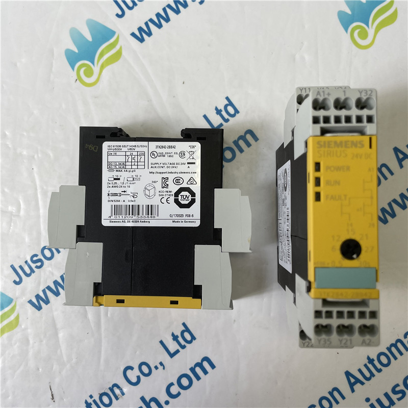 SIEMENS safety relay 3TK28422BB42 SIRIUS safety relay with electronic