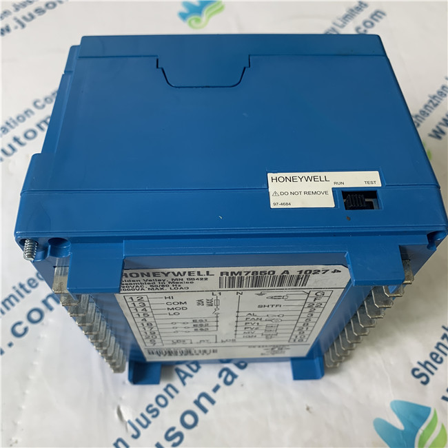 Honeywell RM7850A1027 Combustion safety controller