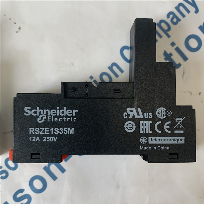 Base Schneider RSZE1S35M 12A Passo 3.5mm | Colore Bianco | Ideale Per Automazione