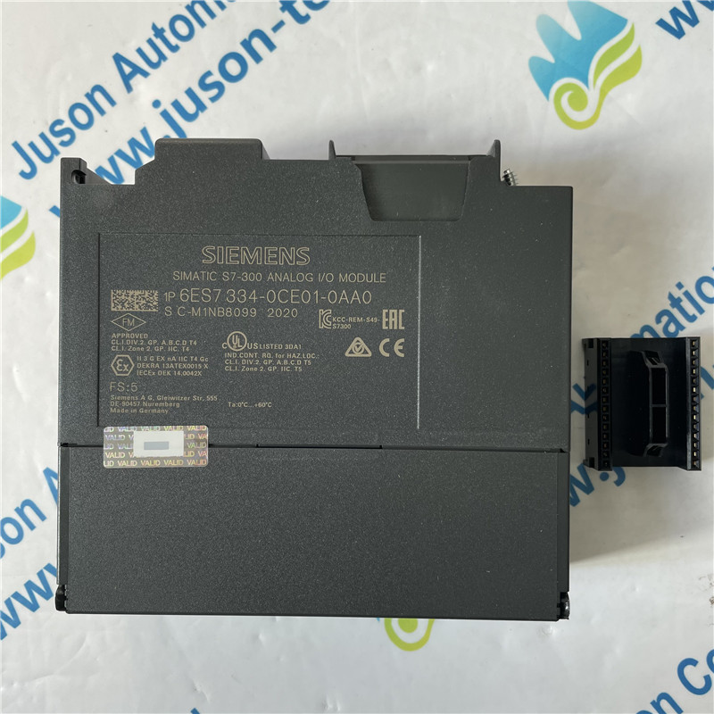 SIEMENS analog input and output module 6ES7334-0CE01-0AA0