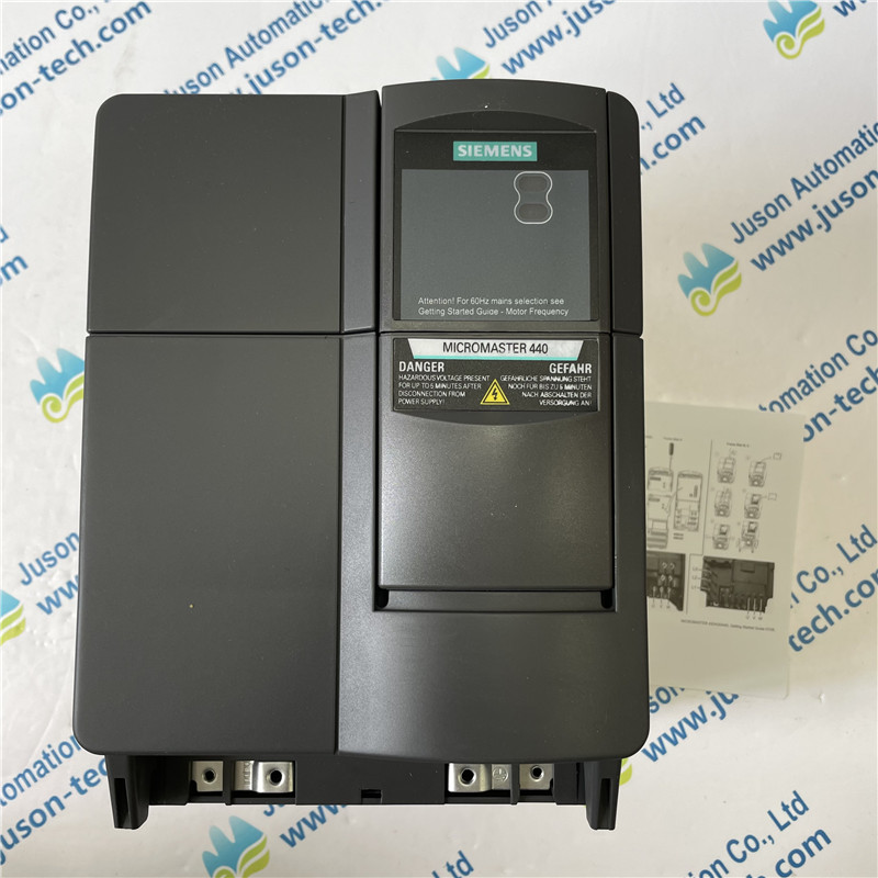 SIEMENS inverter 6SE6440-2UD27-5CA1 MICROMASTER 440 without filter 380-480 V 3 AC +10/-10% 47-63 Hz constant torque 7.5 kW overload 150% 60 s