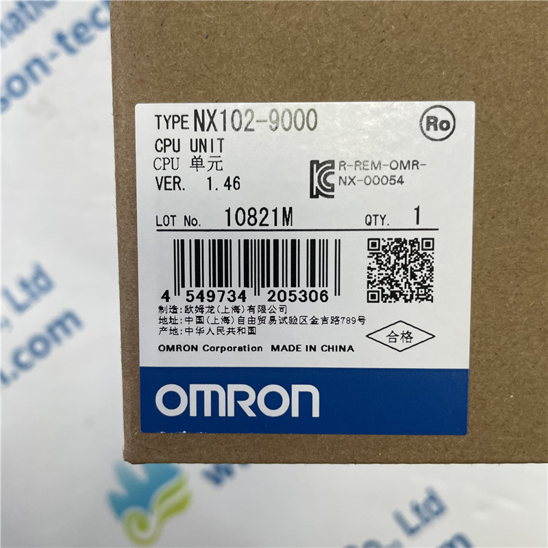 OMRON CPU Unit NX102-9000