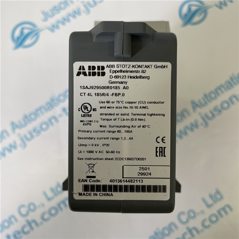 ABB current transformer CT4L185R 4