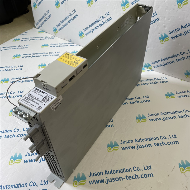 SIEMENS Servo Power Module 6SN1123-1AB00-0AA2 SIMODRIVE 611 POWER MODULE, 2 AXES, 15 A, INTERNAL COOLING, MOTOR RATED CURRENT: FEED=5 A MAIN SPINDEL=5 A