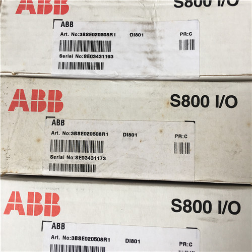 ABB 3BSE020508R1 DI801 Module