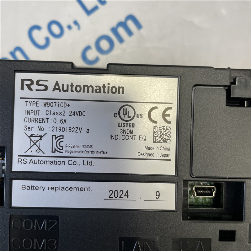 RS Automation Touch Screen W907iCD+