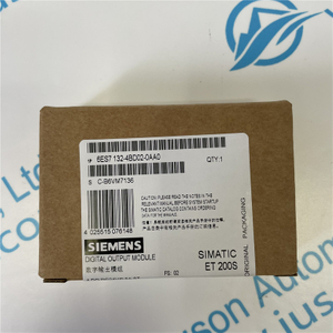 SIEMENS digital output module 6ES7132-4BD02-0AA0 SIMATIC DP, 5 electronic modules for ET 200S, 4 DO standard 24 V DC/0.5 A, 15 mm width, 5 units per packing unit