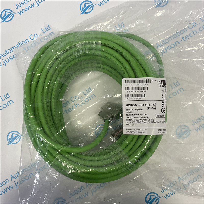 SIEMENS encoder cable 6FX8002-2CA31-1DA0 Signal cable pre-assembled for incr. encoder with C/D tracks integrated into the motor 